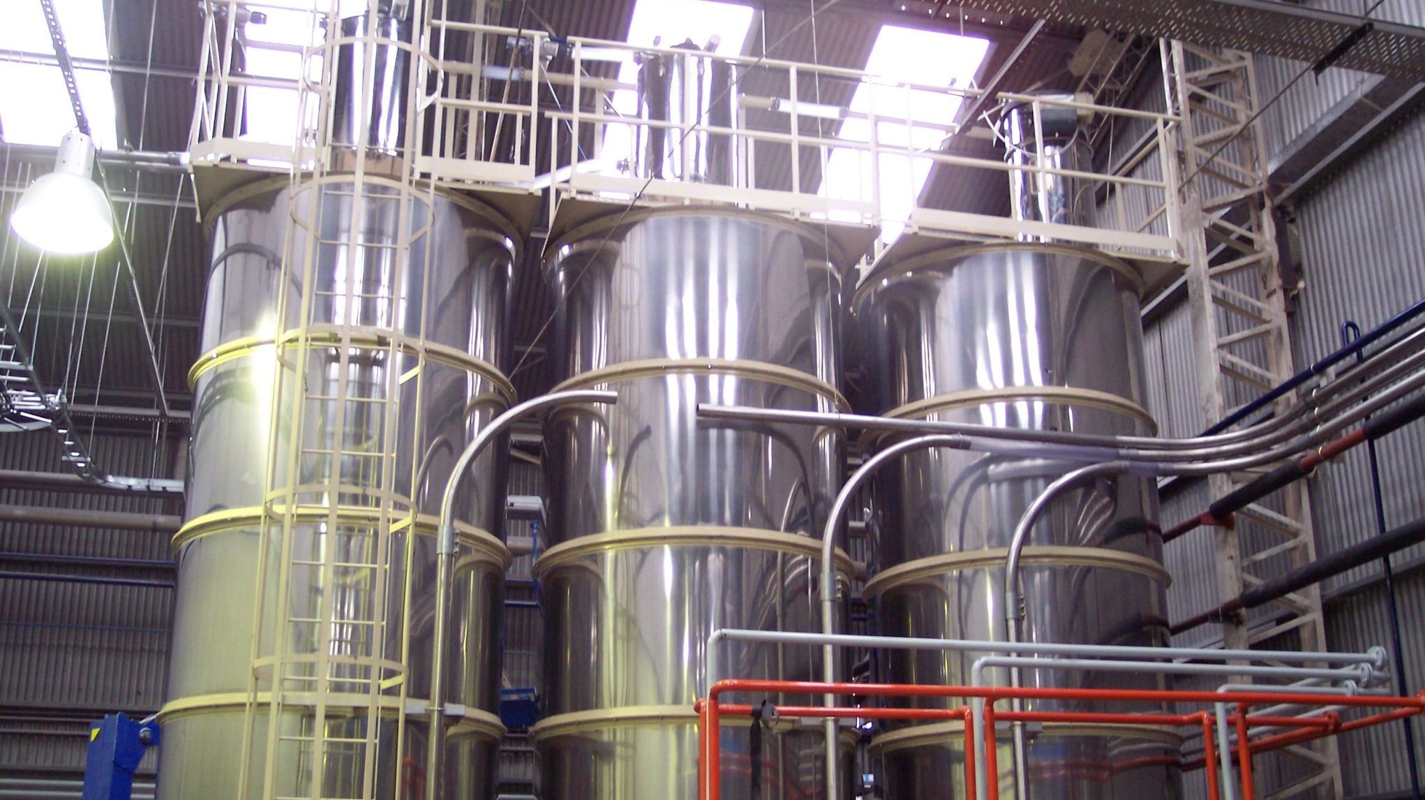 Silos para PVC alimentadores de planta de mezcla de plásticos es