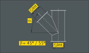 Cañería de bajada modular Descripción de la imagen