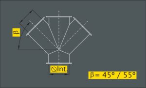 Cañería de bajada modular Descripción de la imagen