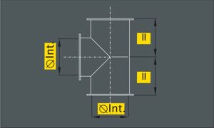 Cañería de bajada modular Descripción de la imagen