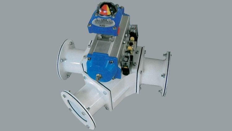 Válvula de desvío giratoria para transporte neumático VTNGa